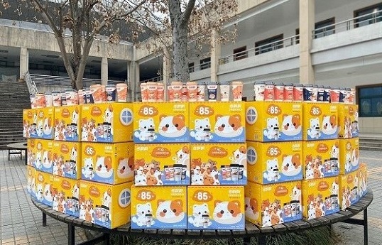香飘飘践行社会公益，助力流浪动物温暖过冬